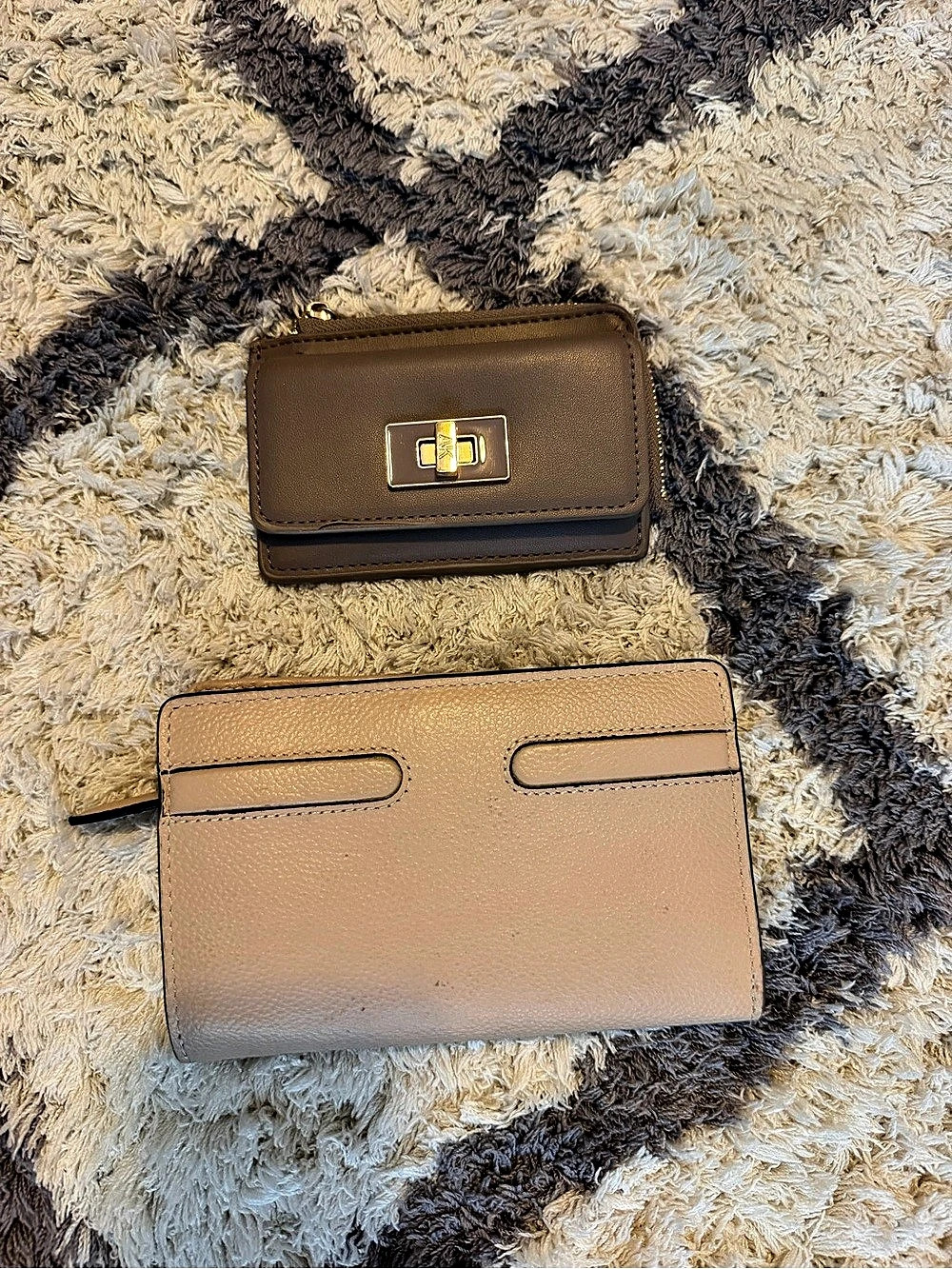 2 Small Leather Wallets